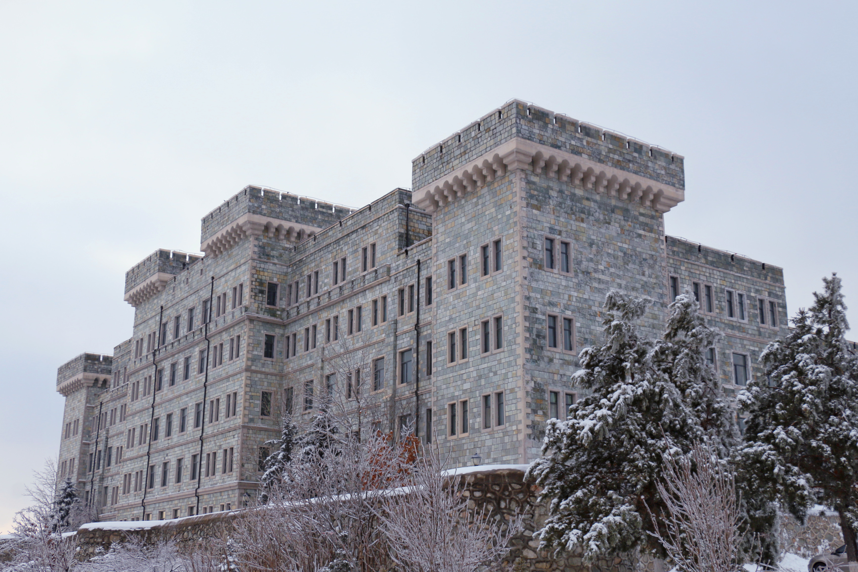 冰雪长建 梦幻校园|长春建筑学院邀您共赏雪后"盛世